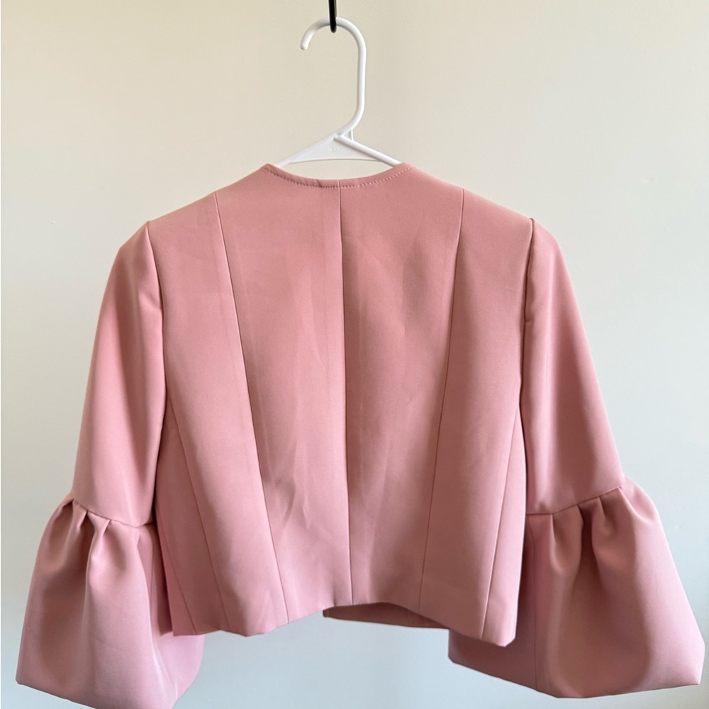 Women's Blazer in Soft Pink - Picture 4 of 4